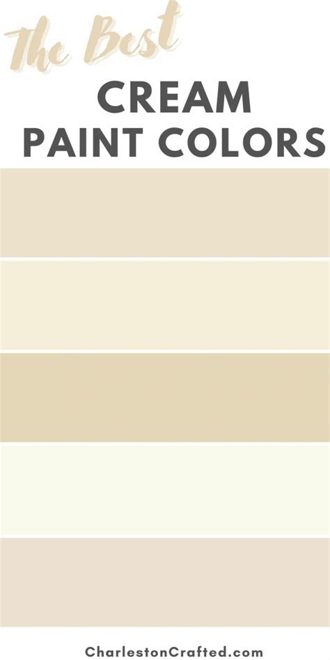 The 21 best cream paint colors