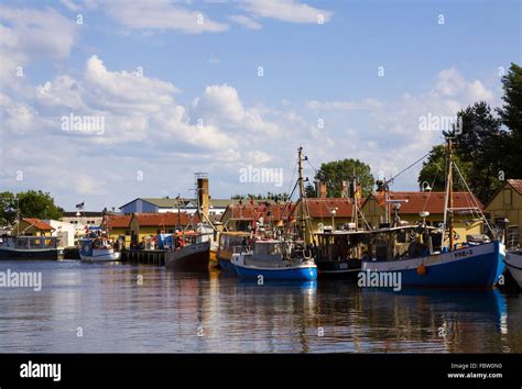 the harbour of Freest Stock Photo - Alamy