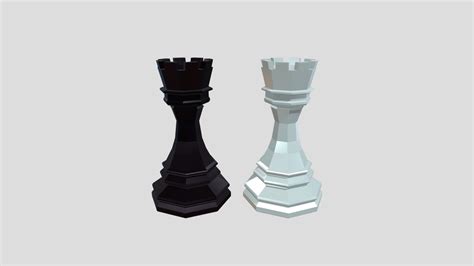 Chess Piece - Rook - Download Free 3D model by danielpaulse [4fca9e4] - Sketchfab