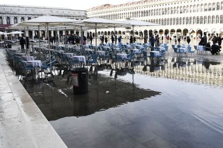 Heavy Rain Floods Piazza San Marco Editorial Stock Photo - Stock Image | Shutterstock