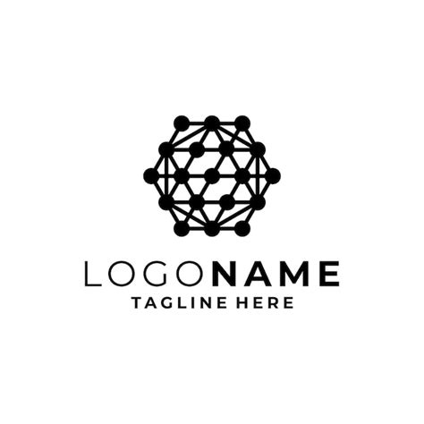 Premium Vector | Modern geometric logo template