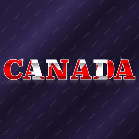 Premium Vector | Canada flag symbol