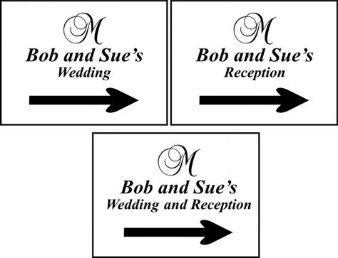 Invitation - Wedding Directional Signs #2510122 - Weddbook