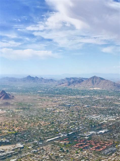 Aerial view of Phoenix, Arizona | Aerial view, Aerial, Natural landmarks