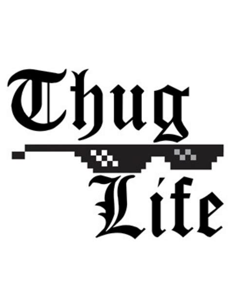 "Thug Life Logo " by benline | Redbubble