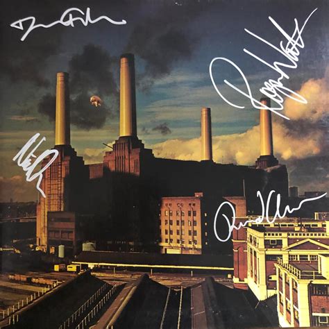 Pink Floyd Animals signed album