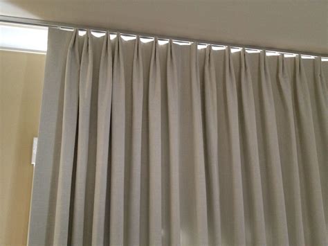 Parisian pleat curtain on ceiling track | Curtains, Cool curtains, Curtain styles