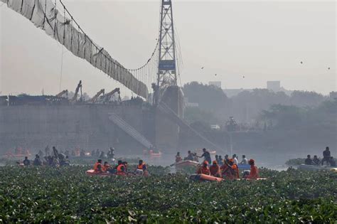 9 arrested over Indian bridge collapse that killed 134