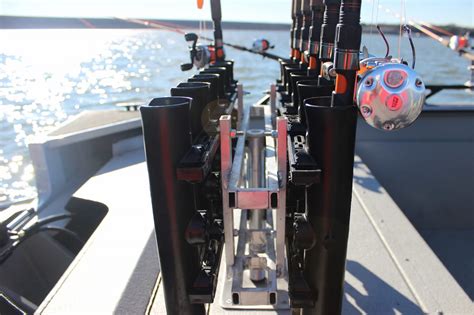 Vertical fishing rod holders for boats ~ Marcella boat guide