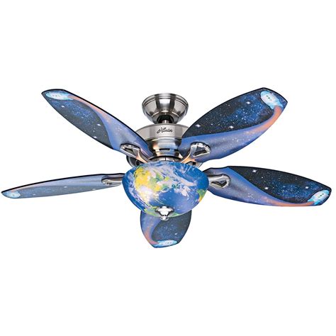 Hunter Fan Company 52298 Space Discovery 48" Ceiling Fan w/Light ...