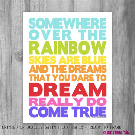 Somewhere Over The Rainbow Printable - Printable Word Searches