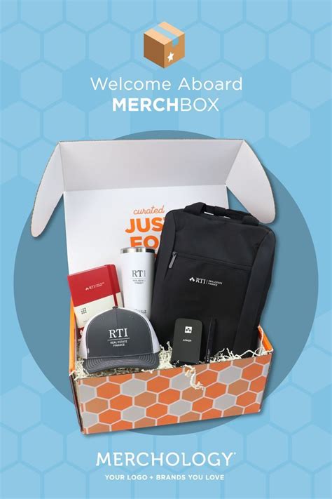 Welcome Aboard New Hire MerchBox - Custom Merch Gift Ideas | Publicidad