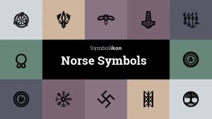 Norse Symbols - Norse Meanings - Graphic and Meanings of Norse Symbols
