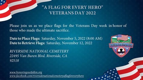 A Flag For Every Hero-Veterans Day Flag Placement | Honoring Our Fallen