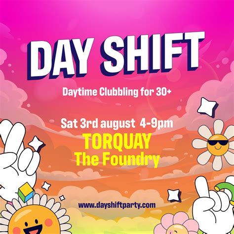 Day Shift Torquay - The Foundry - 3rd of August 2024, The Foundry Torquay, 3 August 2024 | AllEvents