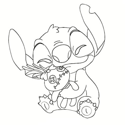 Lilo And Stitch Coloring Page