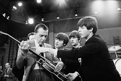 The Beatles Teach Ed Sullivan How To Play The Guitar