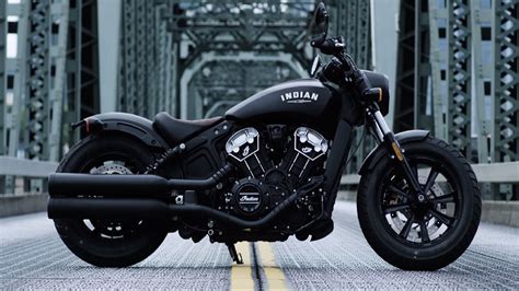 Indian Scout Bobber Motorcycle is Slammed Style in a Sleek Design - SolidSmack