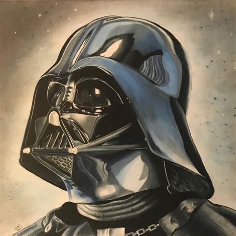 Finished darth Vader drawing in colored pencil. #drawing #darthvader # ...