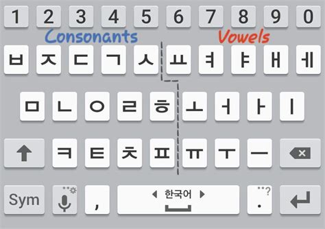 Korean Hangul Keyboard