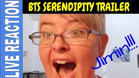 BTS Serendipity Trailer LIVE Reaction - YouTube