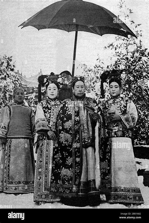 Empress dowager cixi Black and White Stock Photos & Images - Alamy