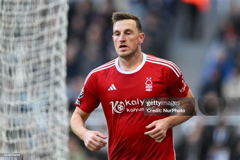 Chris Wood is celebrating after scoring a goal to make it 1-1 during ...