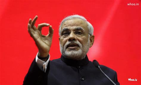 Narendra Modi Giving Speech