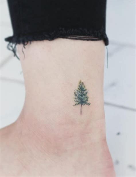 Tiny Pine Tree Tattoo - - #Pine #Tattoo #Tiny #Tree Check more at http://tattoostyle.haarpin ...