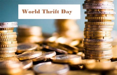 World Thrift Day 2023 (World Saving Day): Theme, Date, History - Edudwar