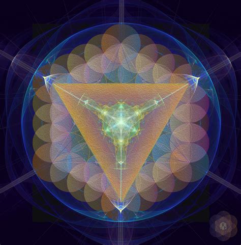 The Tetrahedron within the Flower of Life enveloped by a fractal Tetrahedron Sphere and Toroidal ...