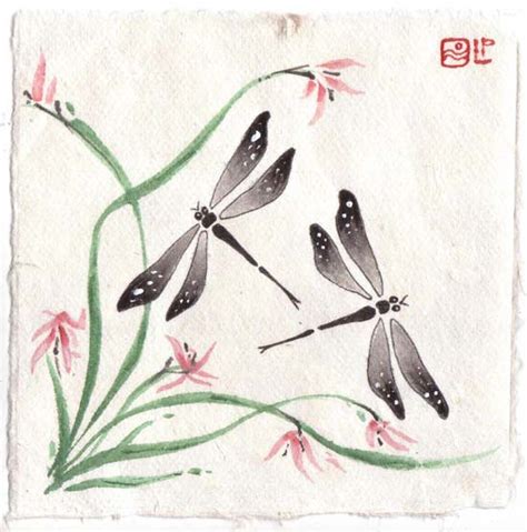 Japanese Art - The Dragonfly in Japanese Culture