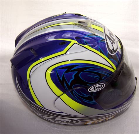 samurai‐bikers: Arai Racing Helmet RX-7 RR4 Sete Gibernau Official replica Telefonica Movistar HONDA