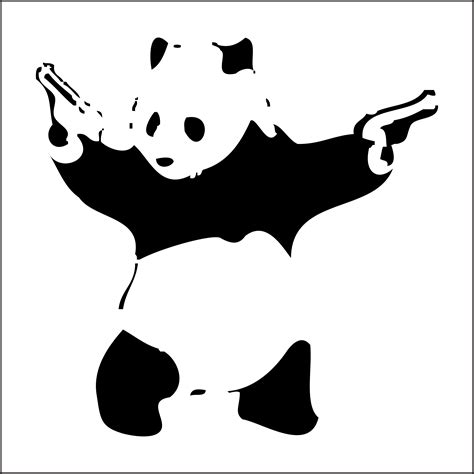 Banksy Wallpapers Panda - Wallpaper Cave