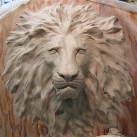 Fiber Glass Lion Head Sculpture, For Exterior Decor at Rs 8000 in New Delhi