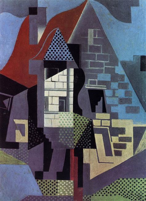 Landscape at Beaulieu, 1918 - Juan Gris - WikiArt.org