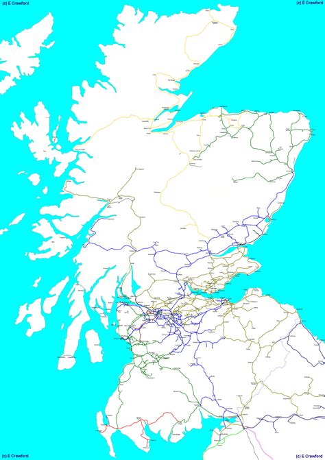 Rail Map Of Scotland Printable