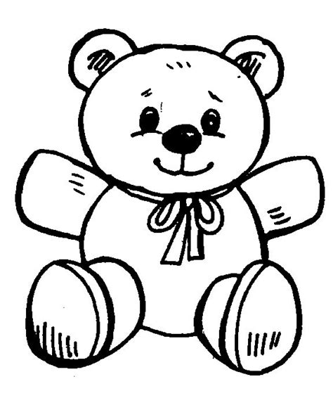 Bear black and white bear clipart black and white pdxkurt | Teddy bear drawing, Teddy bear ...