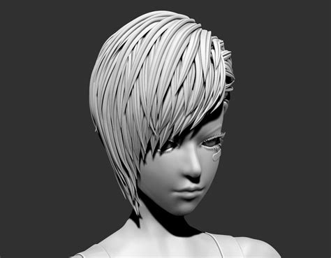 ArtStation - Cyberpunk Hair | Resources