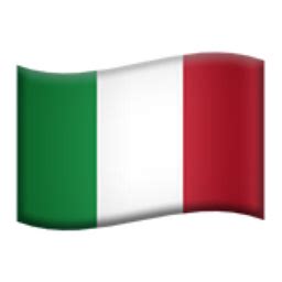 Italien Flagge Emoji / Polnische Flagge Emoji - head to colapse