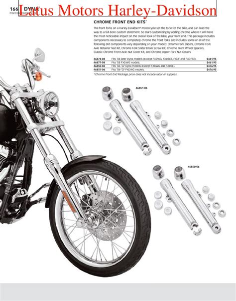 Harley-Davidson Dyna® Parts and Accessories Catalog by Harley-Davidson ...