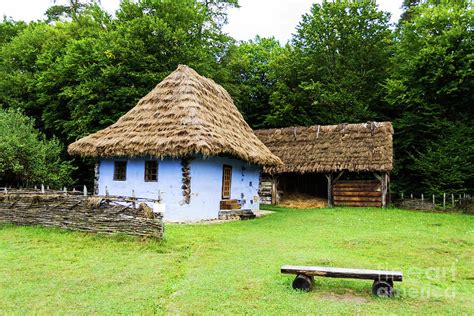 Old peasant houses Photograph by Adriana Sulugiuc - Fine Art America