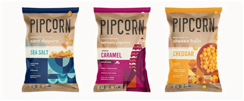 Branding, Packaging, and Shopify Website Design - Pipcorn