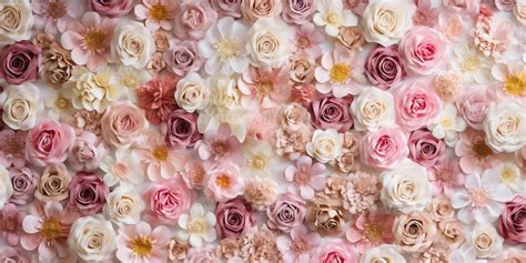 Floral carpet flower texture shop concept Beautiful fresh blossoming flowers roses spray roses ...