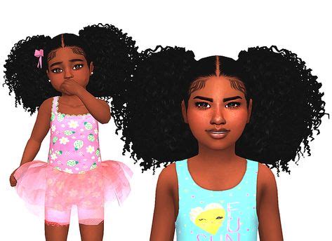 Single Post | Sims 4 afro hair, Sims hair, Toddler hair sims 4