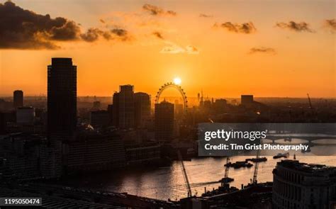 London Eye At Sunset Photos and Premium High Res Pictures - Getty Images