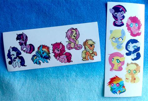 Pony Stickers by ponymonster on DeviantArt