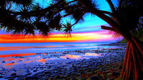Colorful Beach Sunset Wallpapers - Top Free Colorful Beach Sunset Backgrounds - WallpaperAccess