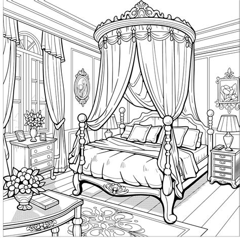 Pin by Kristine Amor on room in 2024 | Abstract coloring pages, Interior design sketchbook ...