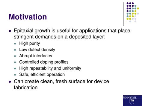 PPT - Epitaxial Deposition PowerPoint Presentation, free download - ID:218127